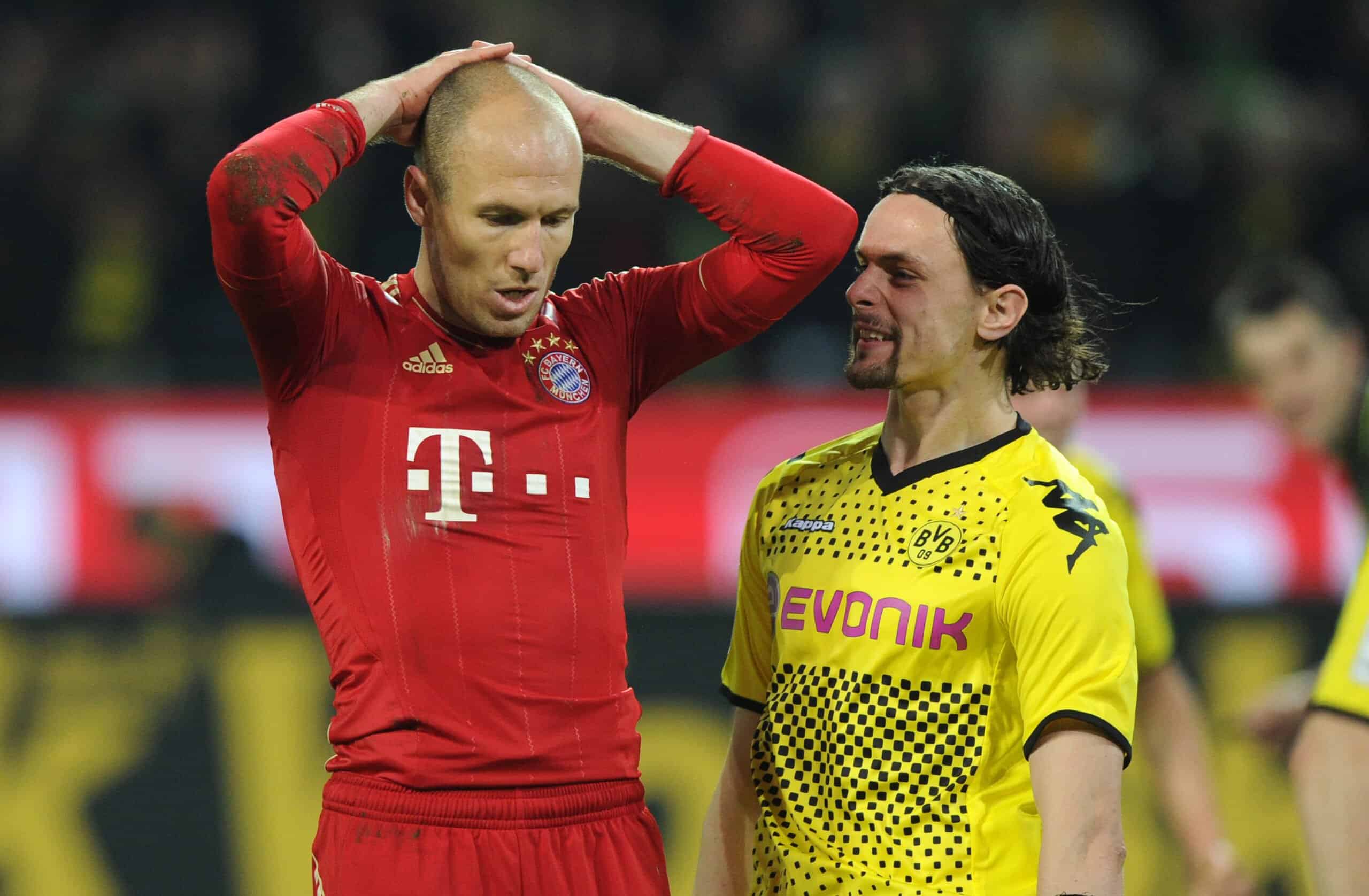 Arjen Robben und Neven Subotic