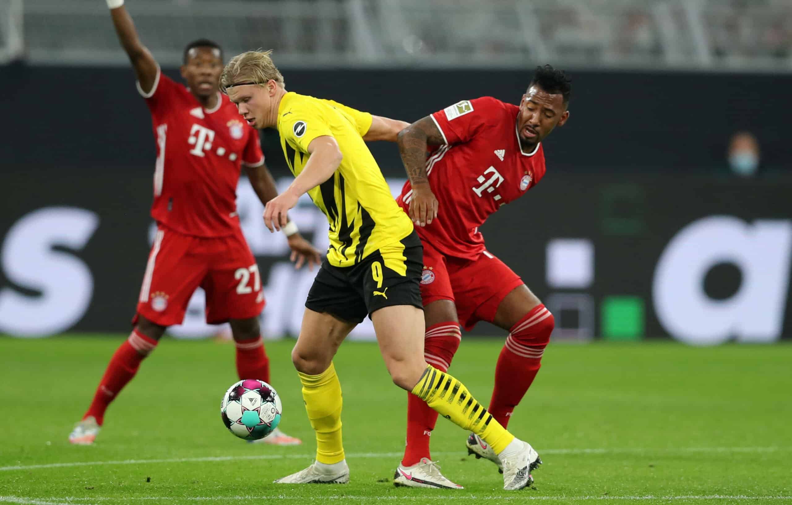 Erling Haaland und Jerome Boateng