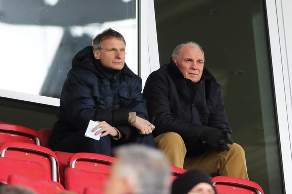 Michael Reschke und Uli Hoeneß