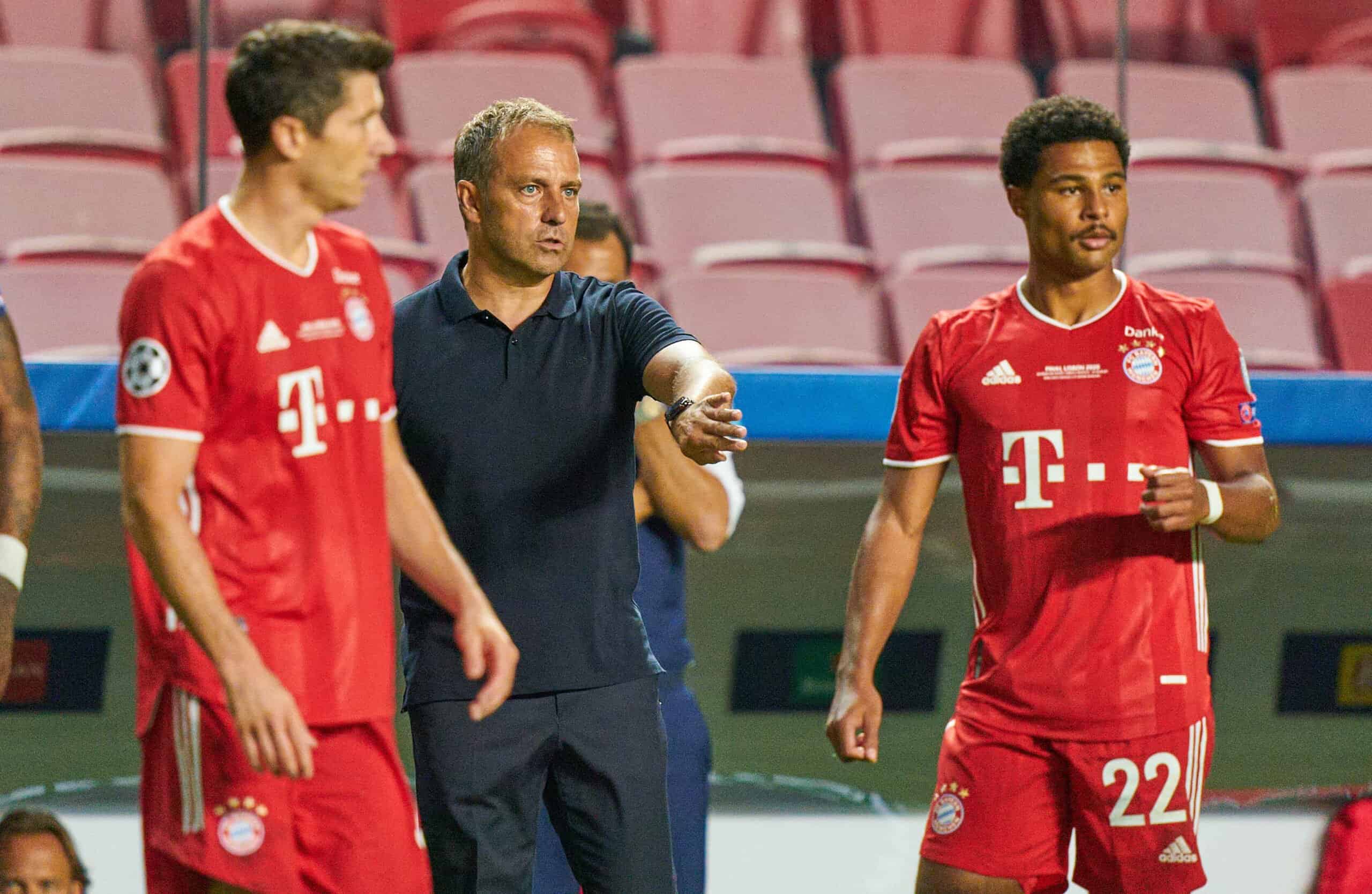 Robert Lewandowski und Serge Gnabry