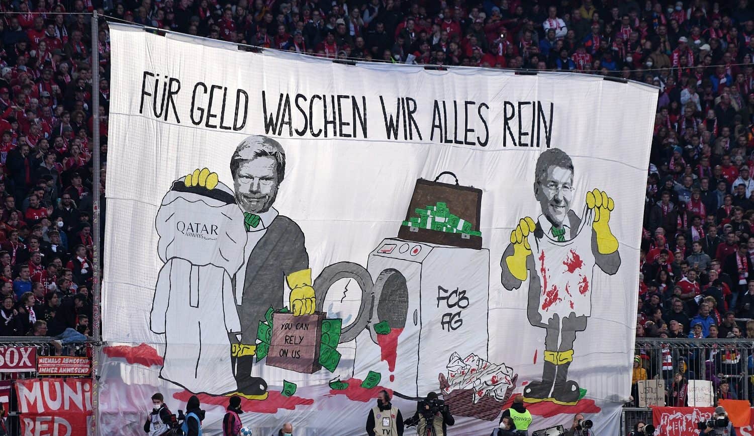 Fan-Kritik am Katar-Engagement