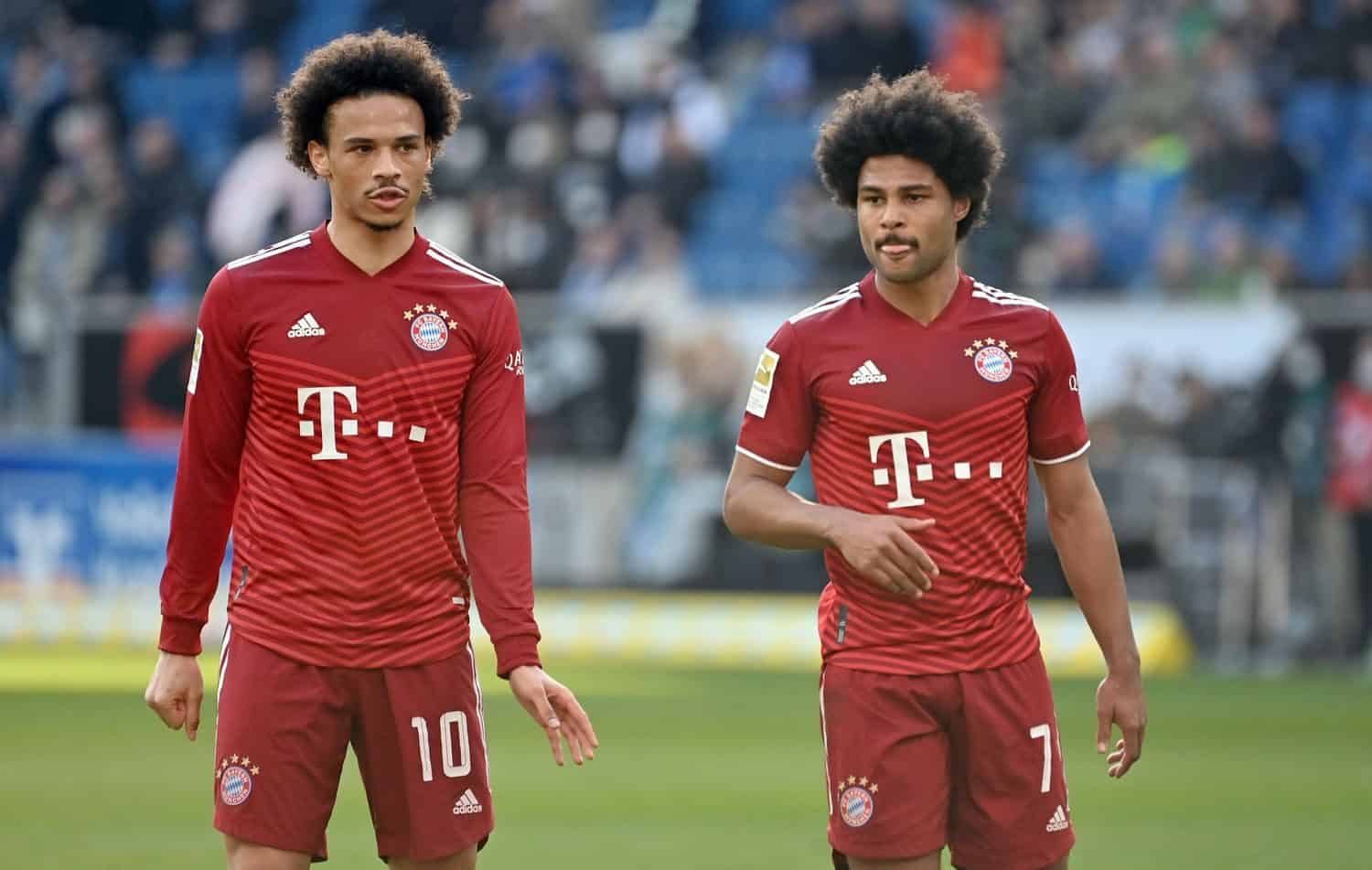 Serge Gnabry und Leroy Sane