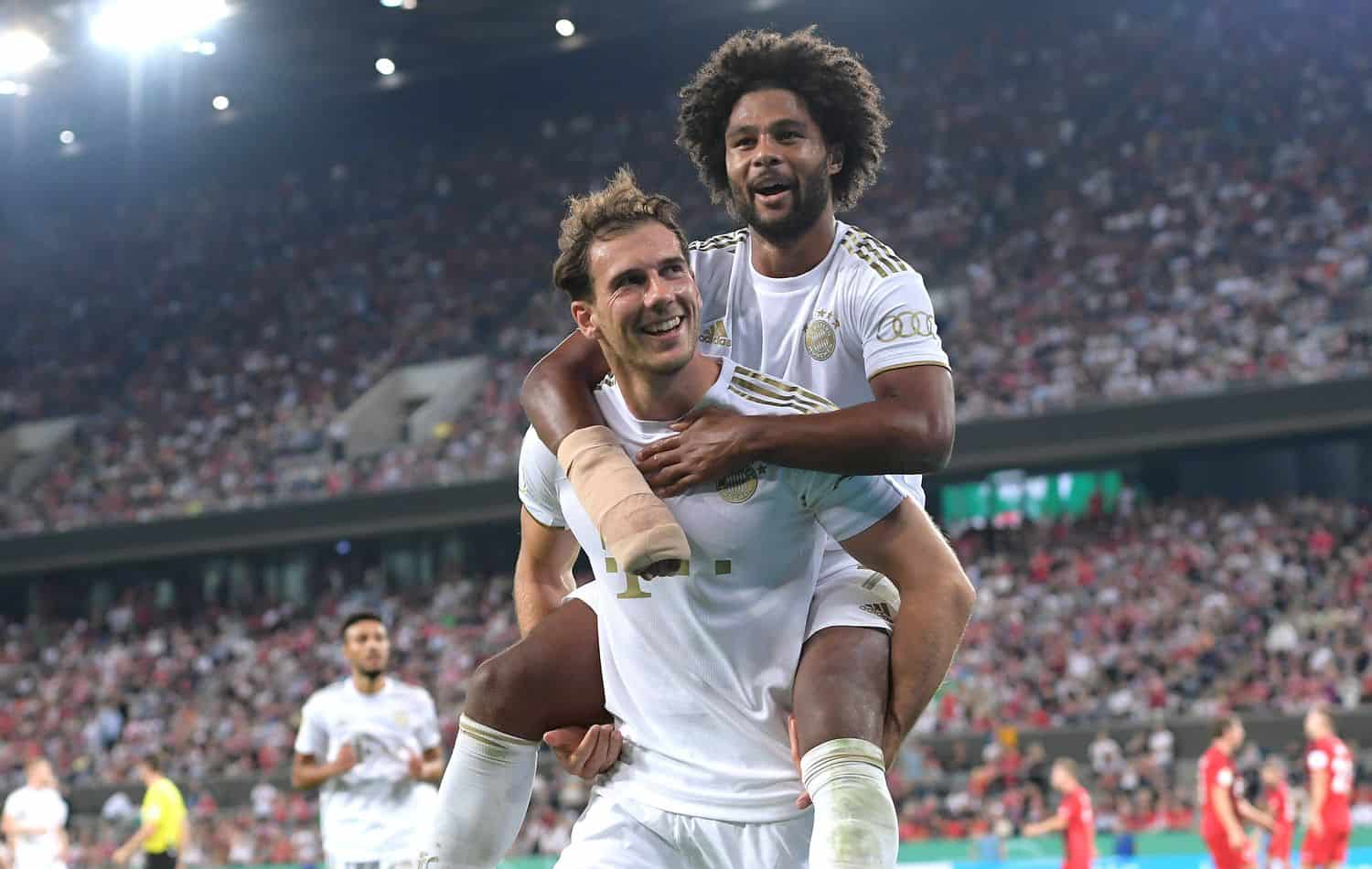 Leon Goretzka und Serge Gnabry