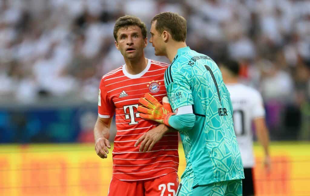 Thomas Müller und Manuel Neuer