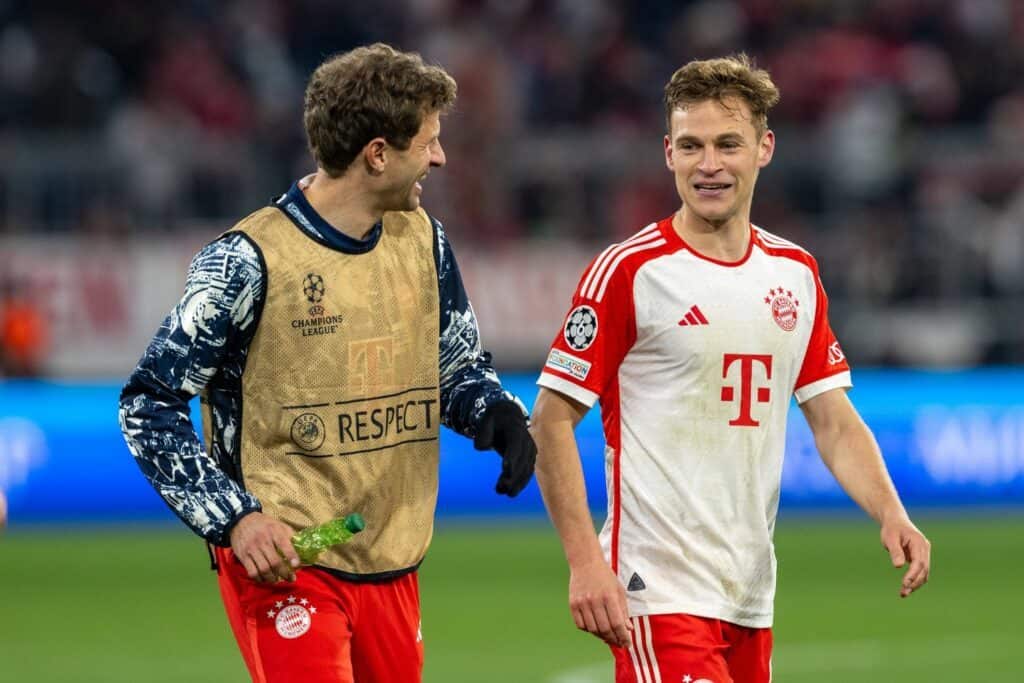 Thomas Müller und Joshua Kimmich