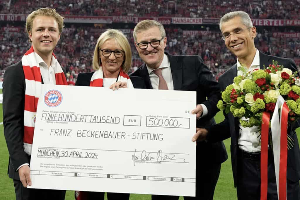 Spende Beckenbauer Stiftung