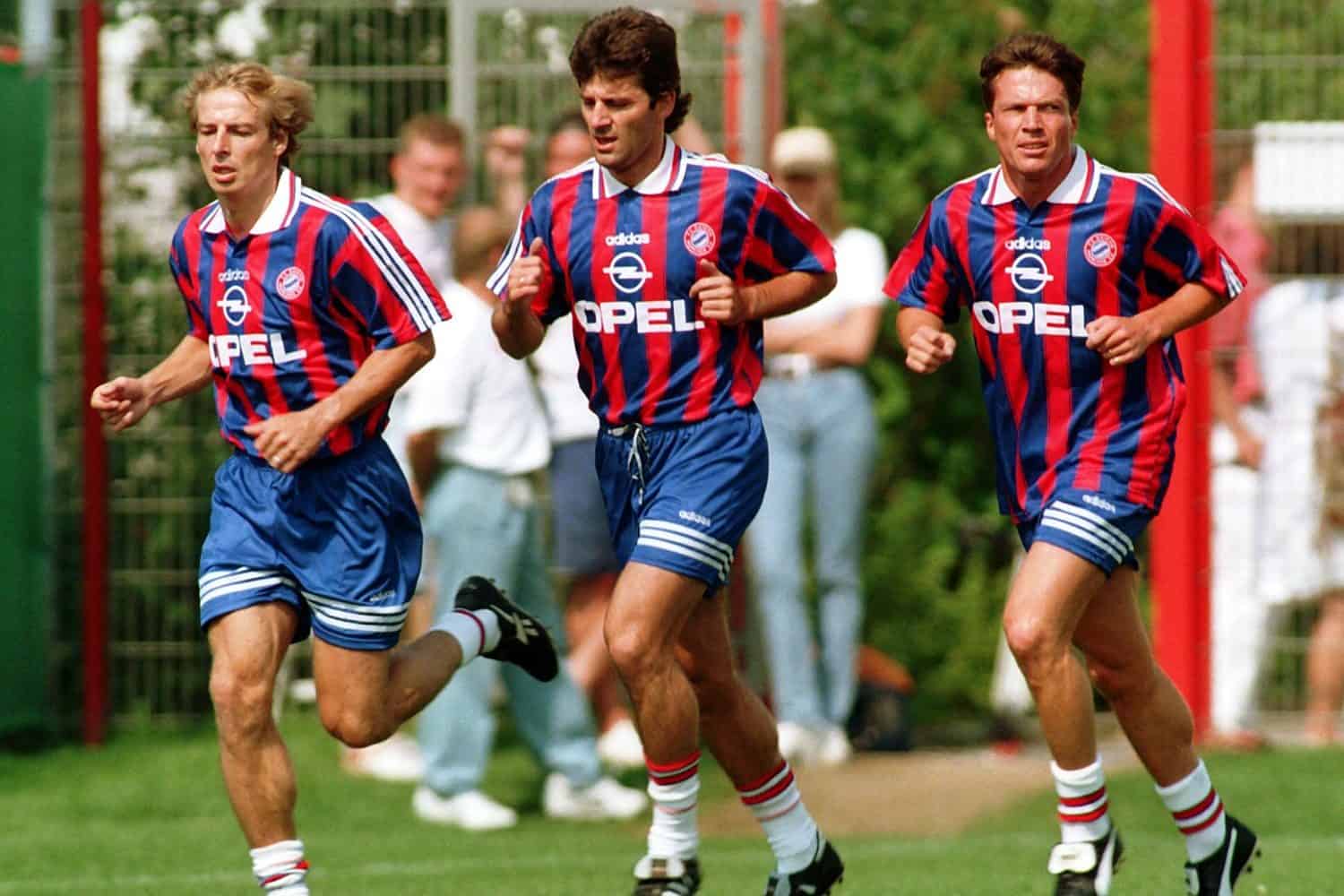 Jürgen Klinsmann und Lothar Matthäus