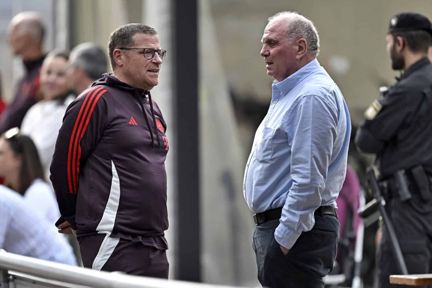 Max Eberl und Uli Hoeneß