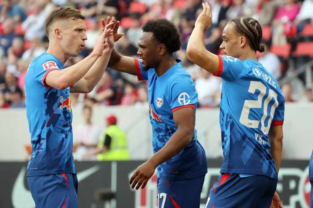 Dani Olmo, Lois Openda und Xavi Simons