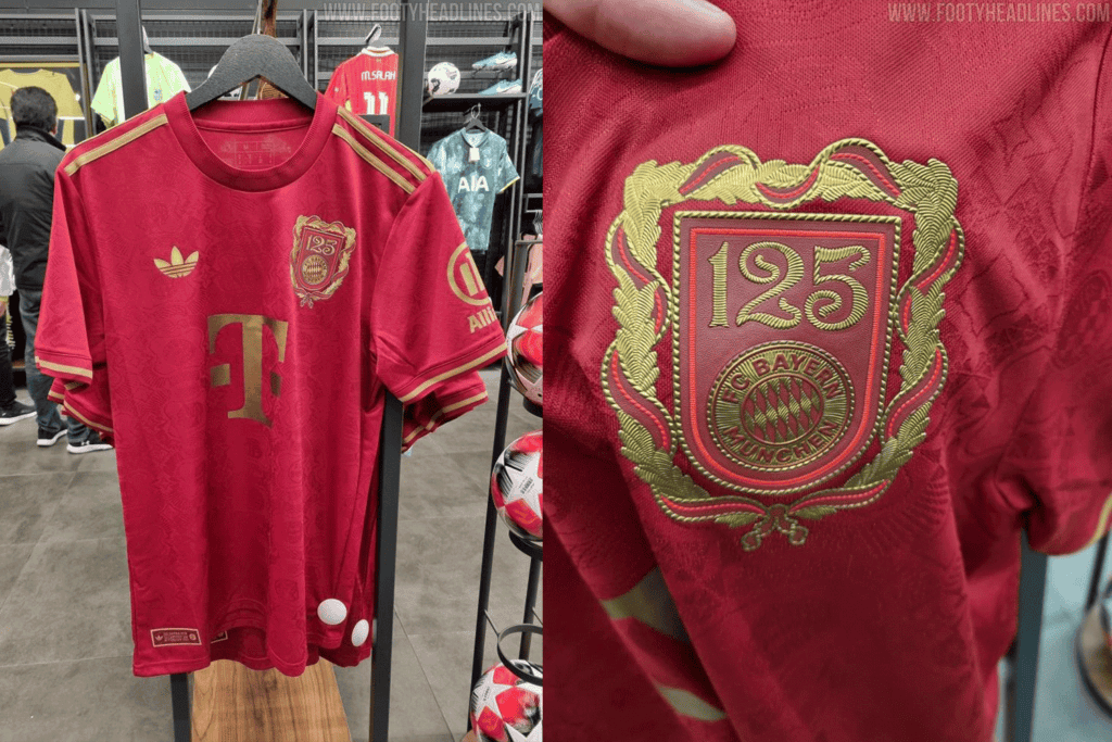 Bayern-Trikot 125 Jahre