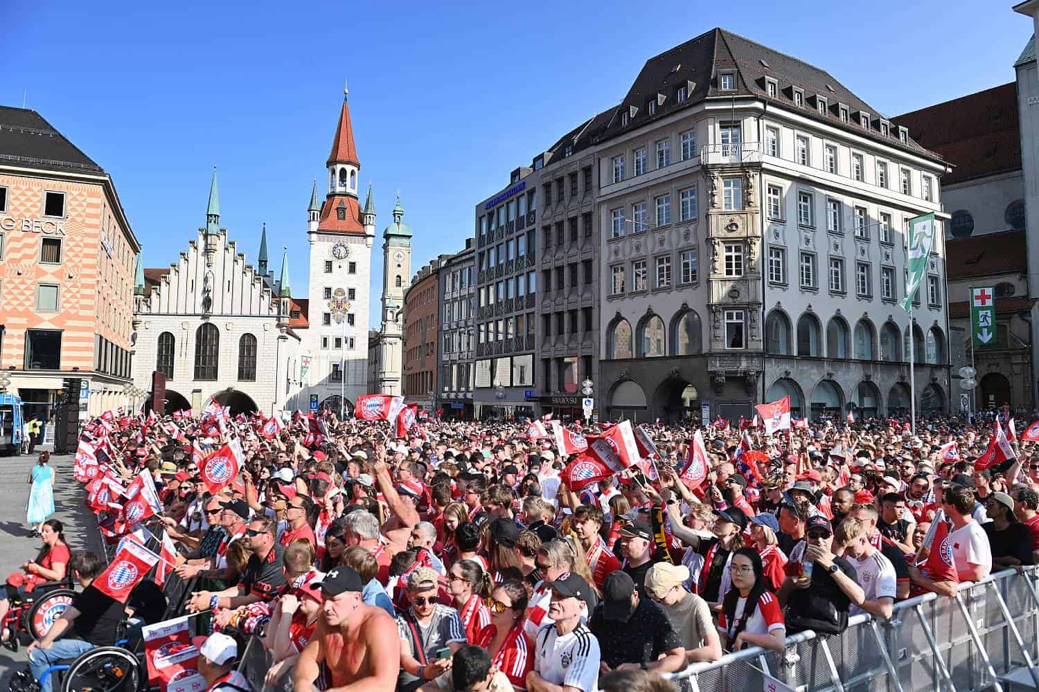 Meisterfeier Marienplatz