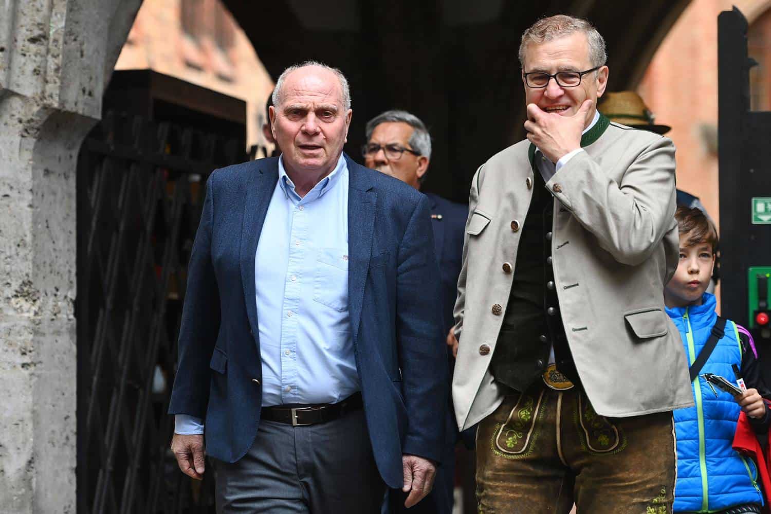 Uli Hoeneß und Jan-Christian Dreesen