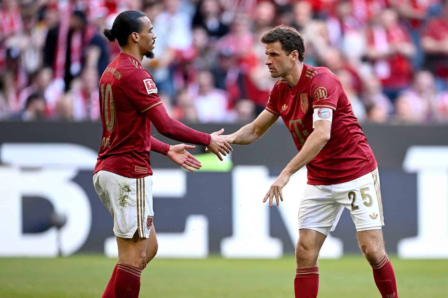 Leroy Sané, Thomas Müller