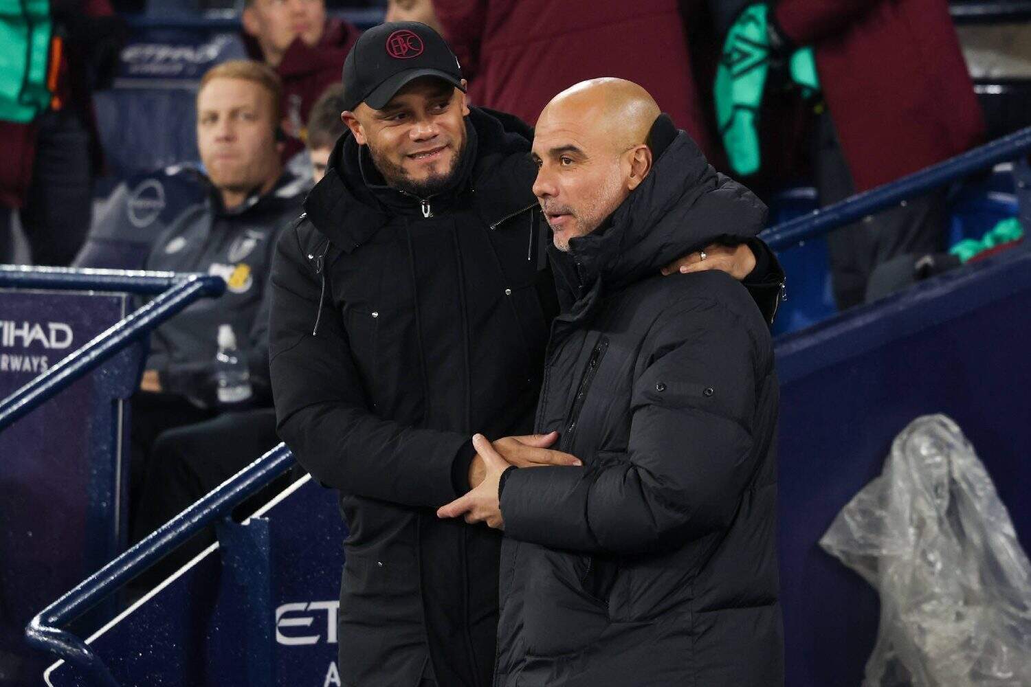 Pep Guardiola, Vincent Kompany