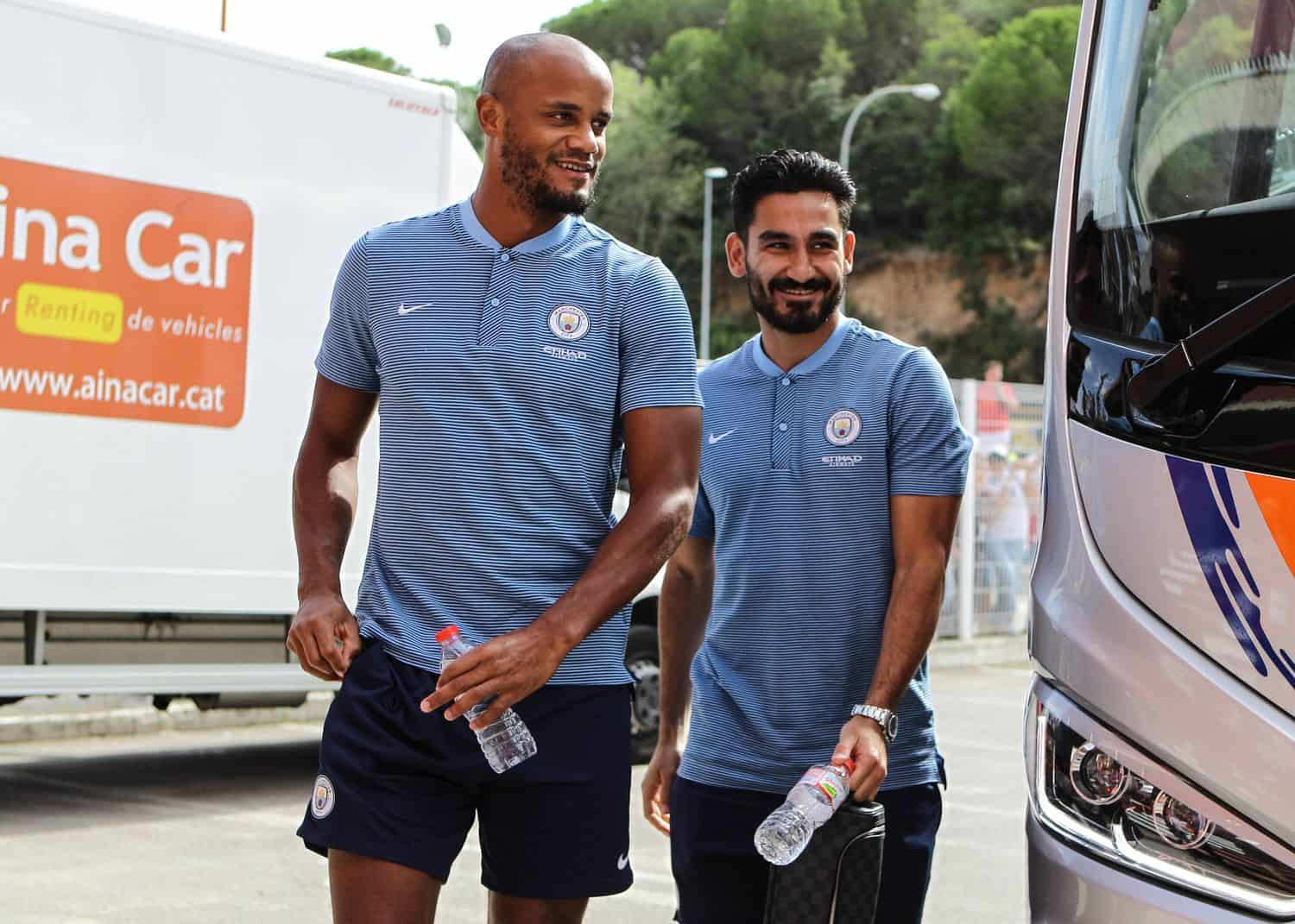 Ilkay Gündogan, Vincent Kompany