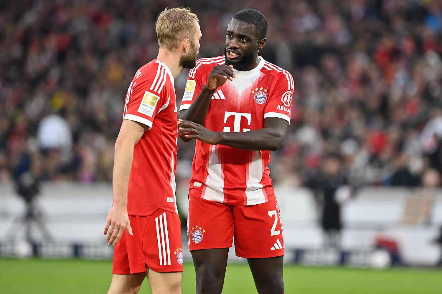 Konrad Laimer und Dayot Upamecano