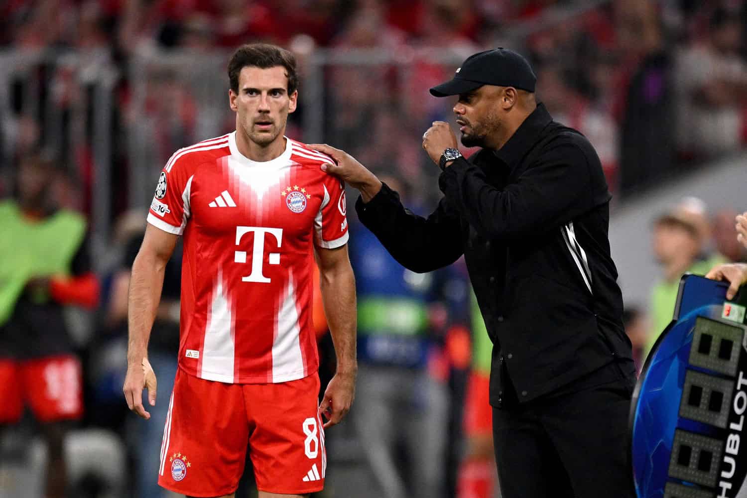 Leon Goretzka, Vincent Kompany