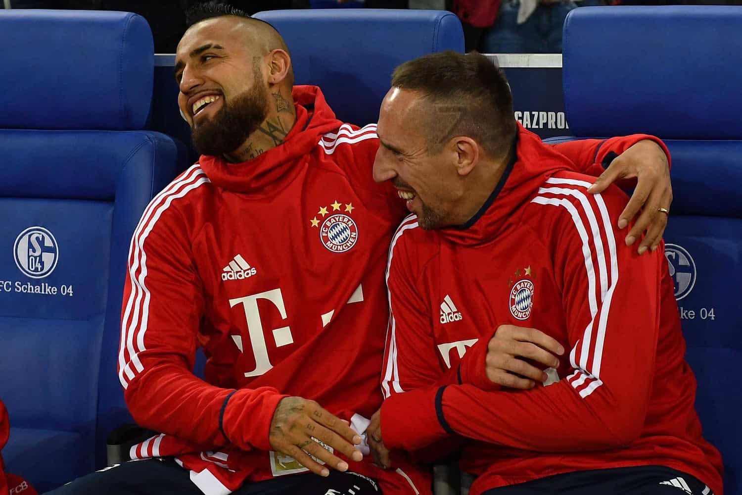 Franck Ribery, Arturo Vidal